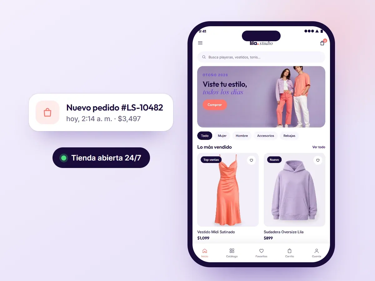 Abre un canal de venta disponible a cualquier hora