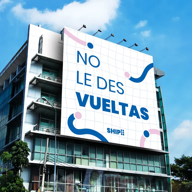 Espectacular de Shipii en edificio