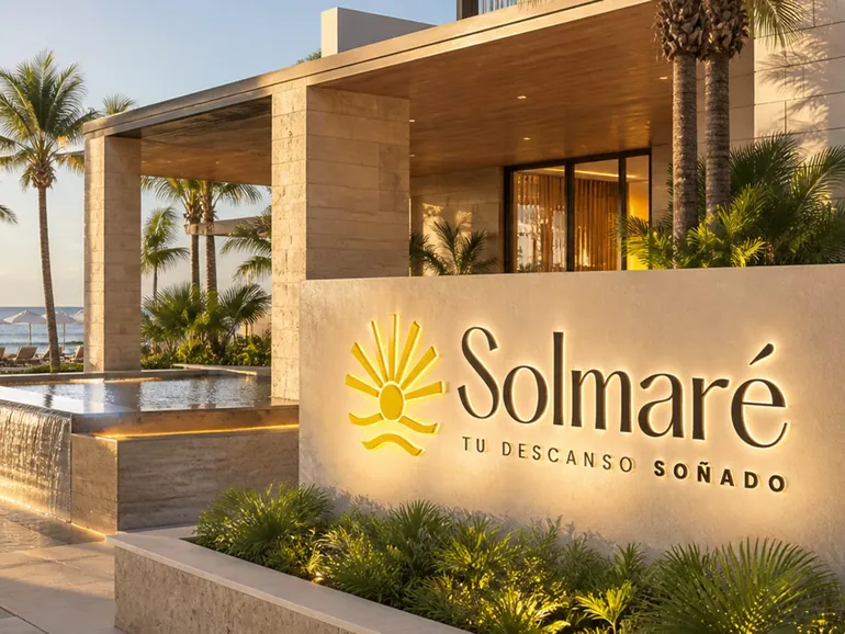 Toallas bordadas con el logotipo de Solmaré